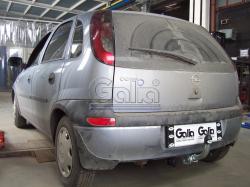 Ťažné zariadenie OPEL Corsa 2000-2006 so skrutkovým odnímaním A Galia