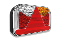 Svetlo zadn� LED P s trojuholn�kom, hmlovka+c�va�ka