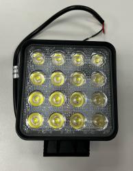 Svetlo LED pracovn biele tvorec 12/24V 48W