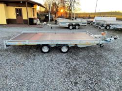Autoprepravnk Eduard 4020 njazdy, navijak, reling 10cm 2700kg, 10" koles