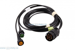 Kabel elektrointalcie 4,15m; 7-pl