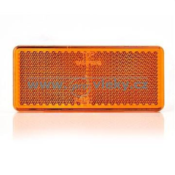 Odrazka UP 96x42mm oranov samolepiaca