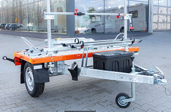 Pr�ves Wiola Camper Trailer pre 750kg pre motocykel a 2 koles�
