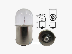 Autoiarovka 12V R5W BA15s