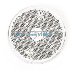 Odrazka FI61 gu�at� 61mm biela na nit