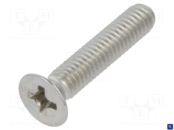 Skrutka PH M6X40 zpustn hlava kr
