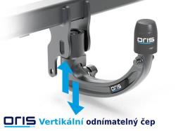 an zariadenie Nissan Qashqai 2018-2021 (J11 f.l.) , vertiklny, Bosal-Oris